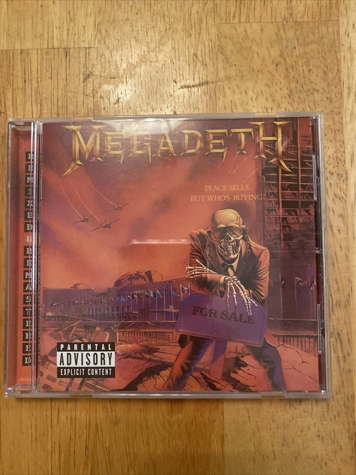 Megadeth Peace Sells… Remixed US CD 2004 Capitol Records/ BMG Music Issue - Imagem 1 de 4