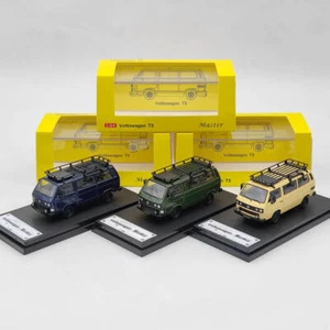 Master 1/64 VW T3 Multivan Van Porsche B32 Diecast Toys Car Model Hobby Gift New - Picture 1 of 19
