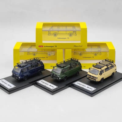 Master 1/64 VW T3 Multivan Van Porsche B32 Diecast Juguetes Coche Modelo Hobby Regalo Nuevo Foto 1 de 4