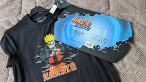 Tee-shirt Naruto noir et neuf + boite cadeau Taille 15 ans