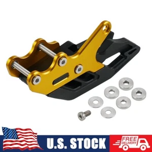 Rear Chain Guide Guard For Suzuki RM125 RM250 01-08 RMZ250 RMZ450 DRZ400SM 07-22 - Picture 1 of 8