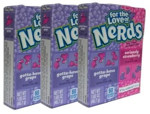 3 dulces americanos Nestlé por amor a la uva y la fresa 46,7 g - nuevos - Imagen 1 de 3