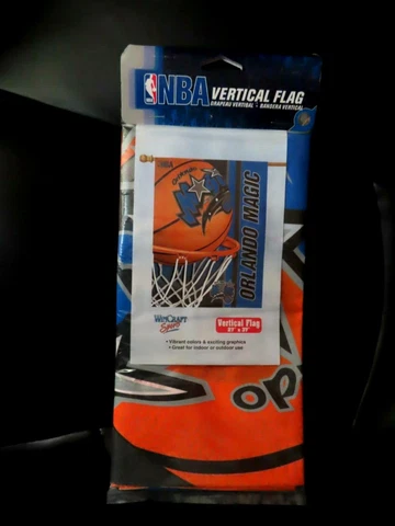 Orlando Magic 27" x 37" Vertical Hanging Wall Flag. Logo.  NBA Wincraft Cover