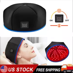 650/850nm Infrared Red Light Therapy Hat Hair Regrowth Anti-Hair Loss Cap NEW - Picture 1 of 11