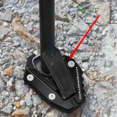 Placa de soporte de almohadilla de extensión de soporte lateral para Ducati Hypermotard 950 SP / 939 SP Foto 1 de 4