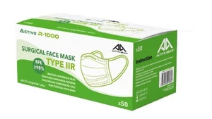 Face Mask Active AIR R-1000 mascherine chiururgiche Active Gear confezione 50pz - Foto 1 di 2