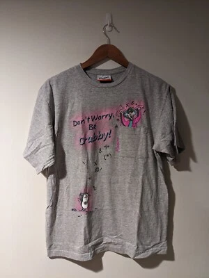 Vintage 90s Maxine Jerry Leigh Grandma Humor Gray Medium T-Shirt - Image 1 of 4