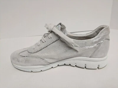 Zapatillas Mephisto Yael Moda, Plateadas, Mujer 7 M Foto 1 de 4