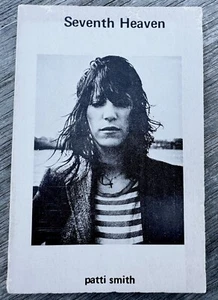 RARE PATTI SMITH ‘SEVENTH HEAVEN’ book SIGNED INSCRIBED w ORIG ART - Picture 1 of 9