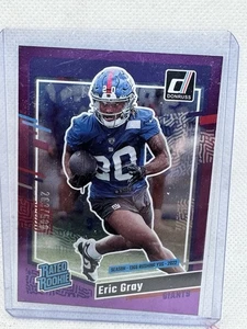2023 Panini Donruss Purple #337 Eric Gray Rated Rookie RC 263/500 # - Bild 1 von 9