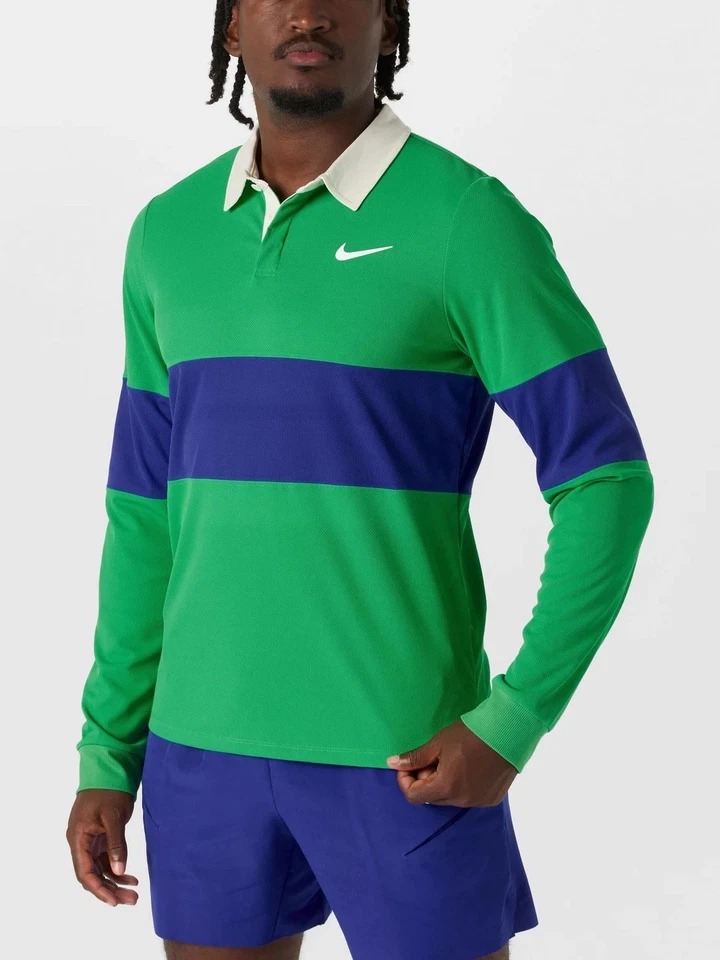Nike Tennis Jannik Sinner Shirt French Open 2025 Size S Long Sleeve