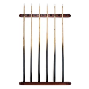 Pool Cue Rack Wall Mounted, Storing 12 Pool Cues For Your Billiard Room New - Picture 1 of 5