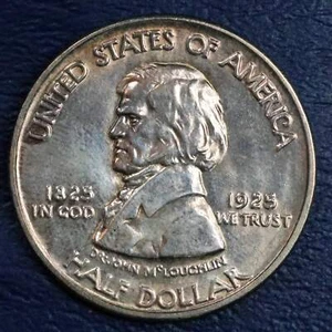 Medio dólar conmemorativo Vancouver 1925 50c - Imagen 1 de 4