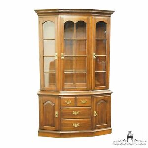 PENNSYLVANIA HOUSE Solid Cherry Traditional Style 49" Display China Cabinet 1...