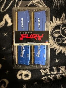 Kingston Fury 16GB RAM Kit (2x8GB) DDR3 1600MT/s 1.5V PNP KF316C10BK2/16 - Picture 1 of 4