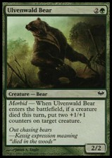 4 Ulvenwald Bear - LP - Dark Ascension - mtg - x4 4x
