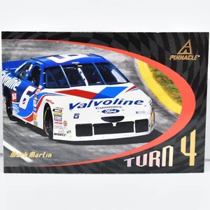 Tarjeta coleccionable de colección 1997 Valvoline Mark Martin Turn 4 Pinnacle NASCAR #90 - Imagen 1 de 2