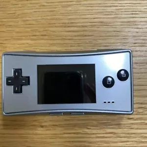 Tested Nintendo GameBoy Micro Console Silver OXY-001 Japan Console Only - Picture 1 of 3