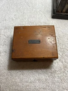 Antique CENCO Laboratory/Apothecary Metric 9 Weight Set - Picture 1 of 20