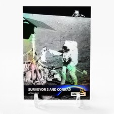 SURVEYOR 3 AND CONRAD Apollo 12 Card 2023 GleeBeeCo Holo Space #SRAL