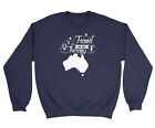 Travel Is My Therapy Australian Continent Safari Gift Unisex Crewneck Sweater