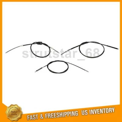 3 Front Rear Parking Brake Cable Fits 2004-2010 Dodge Ram 2500 - Image 1 of 4