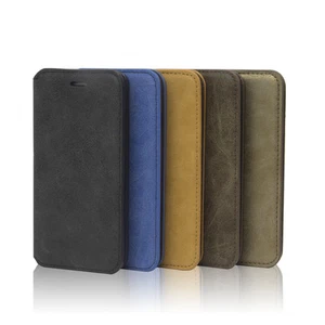 For Apple iPhone 6 7 8 SE 4.7" 6 7 8 Plus 5.5" Case Folio Flip Leather Cover - Picture 1 of 18