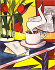 Kuchnia Kawa Kolaż Art Jamie Carter Jedzenie i napoje Zestaw 2 11x14 cali