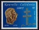 Neu Caledonia Sc # 709 postfrisch Charles de Gaulle (1995) Porto