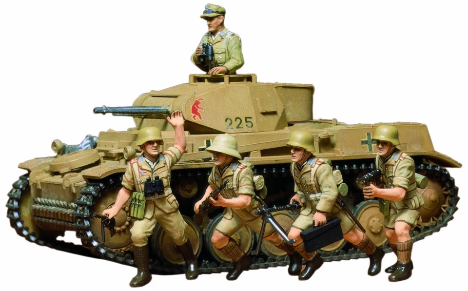 Modelo A Escala 1:35 De Tanque Alemán Panzerkampfwagen II De Plástico TAMIYA - Imagen 1 de 1