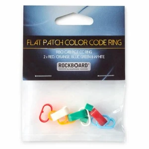 Anillos de código de color de cable de conexión plano RockBoard (10x), RBO-CAB-PC-F-CC-RING - Imagen 1 de 4