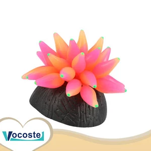Piece of 1 Aquarium Simulation Bubble Coral Silicone Glow Fish Tank Decor - Picture 1 of 8