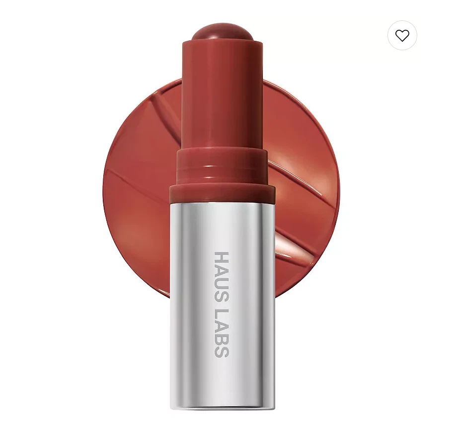 Barra de rubor de labios + mejillas HAUS LABS Color Fuse Longwear - Cayena vítrea Foto 1 de 3