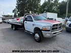 2012 Dodge Ram 5500 4x4 Heavy Duty Cummins Flatbed Rollback Tow Truck