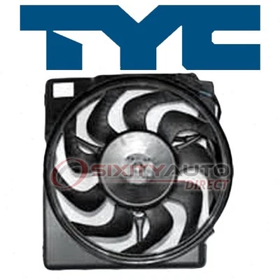 TYC Dual Radiator & Condenser Fan Assembly for 1995-1996 Jeep Cherokee 4.0L td Foto 1 de 4