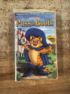 PUSS IN BOOTS (2005 VHS) Judge Reinhold, Michael York, Dan Haggerty. Nibbelink. - Picture 1 of 5