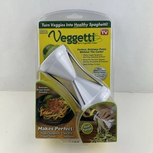 Veggetti Spiral Vegetable Cutter Turn Veggies Into Healthy Spaghetti New Sealed - Picture 1 of 13