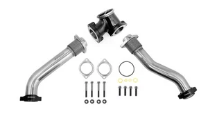 304SS Polished Exhaust Up Pipes for 99.5-03 7.3L Powerstroke - Bild 1 von 1