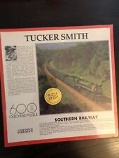 Vintage 1993 FX Schmid Tucker Smith Southern Railway Train 600 Piece Puzzle New!