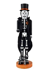 Pier 1 Halloween Day of the Dead Mr. Muerte Nutcracker - Picture 1 of 1