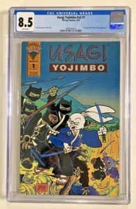 USAGI YOJIMBO (1993) #1 CGC 8.5 MUY FINO + MIRAGE STUDIOS STAN SAKAI NETFLIX TV - Imagen 1 de 2