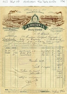Dépt 07 - Bourg St Andéol - Très Belle Entête Matériaux de Construction de 1904 - Picture 1 of 1