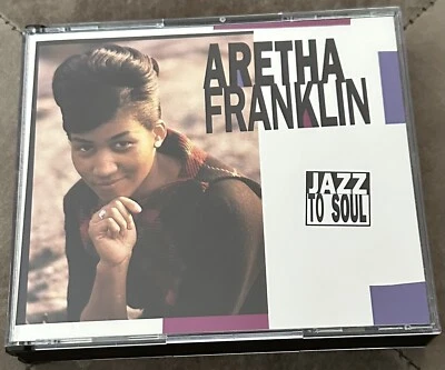 Jazz to Soul by Aretha Franklin (CD, Jul-1992, 2 Discs, Legacy) - Image 1 of 3