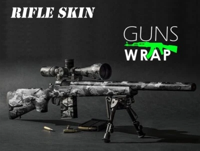 Camo Guns Wrap Skins Premium Vinyl Sticker Matte Rifle Pre-Cut COMB-2 - Image 1 of 3