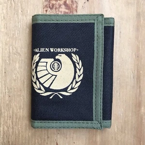 Cartera triple vintage Alien Workshop skateboarding skate rara - Imagen 1 de 13