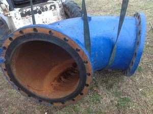 US Pipe 24" Cast Iron Elbow 90 - Picture 1 of 7