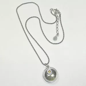 Silpada Faith of a Mustard Seed 925 Sterling Silver Pendant Necklace N1943 - Picture 1 of 12