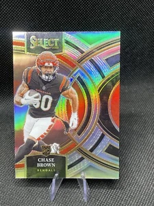 2023 Panini Select - Premier Level Silver Prizm #151 Chase Brown RC Rookie - Picture 1 of 2