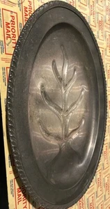 F.B. Rogers Silver Co. Serving Tray Platter Vintage Silverplate Footed Tray 16" - Picture 1 of 5