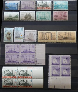 USA Ships on stamps - Picture 1 of 1